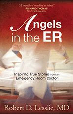Riverview Hospice and Palliative Care LLC | Book cover for Angels in the ER by Robert D. Lesslie, MD of Riverview House Calls
